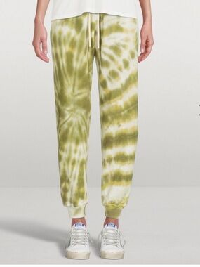 THE GREAT. Olive Tie-Dye Jogger Sweatpants 0/XS